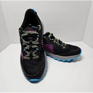 Saucony Women's Excursion TR15 Black Purple Trail Running Shoes Size 10.5